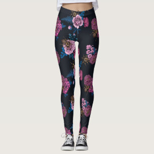 Bouquets och tarantula 2 leggings
