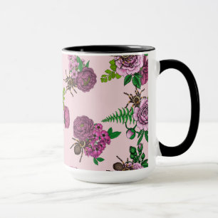 Bouquets och tarantula mugg