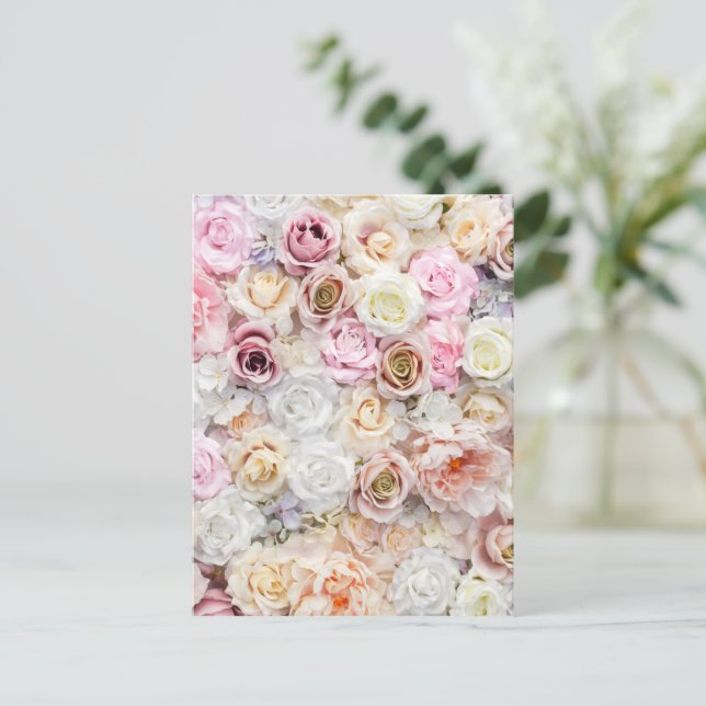 Bouquets of Ro 1 Helg Vykort (Stående Fram)
