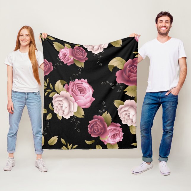 Bouquets of Ro 3 Fleecefilt (På plats)