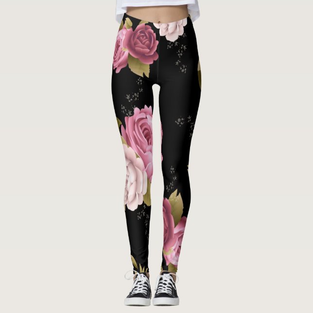 Bouquets of Ro 3 Leggings (Framsida)