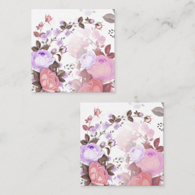 Bouquets of Ro 5 Anteckningskort (Fram/baksida)