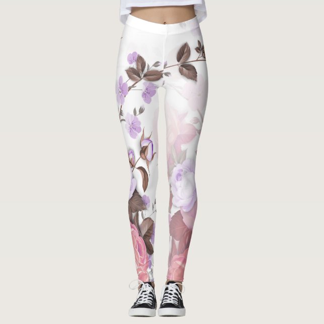 Bouquets of Ro 5 Leggings (Framsida)