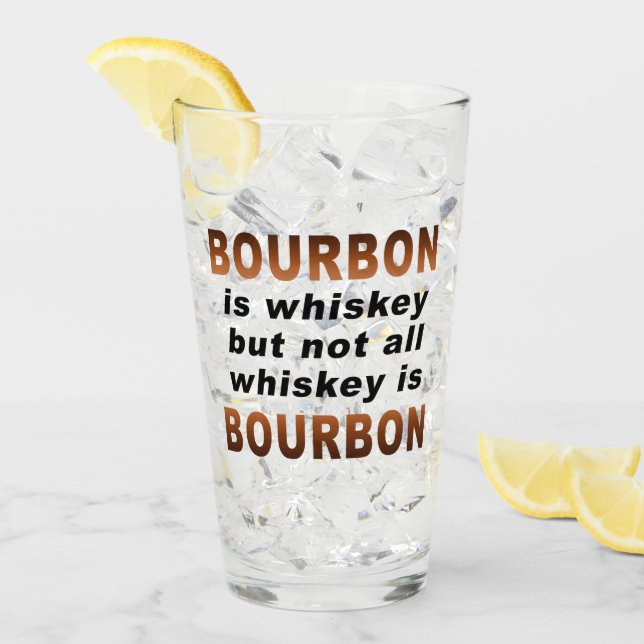 Bourbon är whisky drink highball pint glaskopp (Framsida Ice)