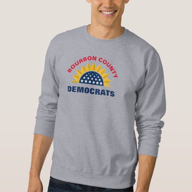 Bourbon Co-demokrater - unisex sweatshirt (Framsida)
