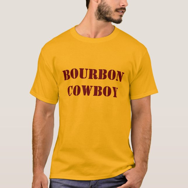Bourbon Cowboy Tee Shirts (Framsida)