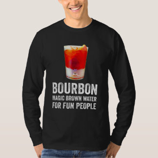 Bourbon Definition Magisk Brun Vatten För Roliga M T Shirt