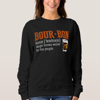 Bourbon Definition Magisk Brun Vatten För Roliga M T Shirt