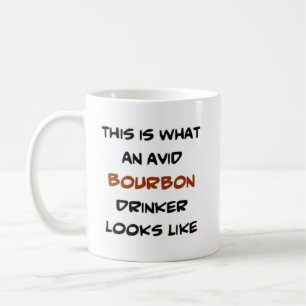 bourbon-drickare, vid kaffemugg
