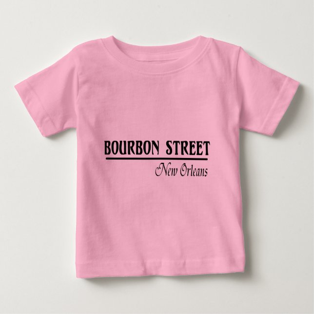 Bourbon gata New Orleans T Shirt (Framsida)