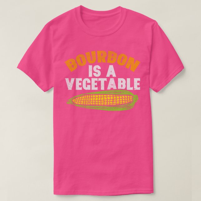 Bourbon Gifts För manar T Shirt (Design framsida)