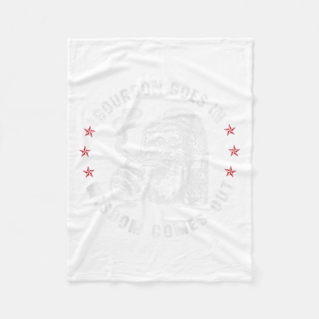 Bourbon Goes in Wisdom kommer ut Monkey Whiskey (o Fleecefilt (Framsidan)