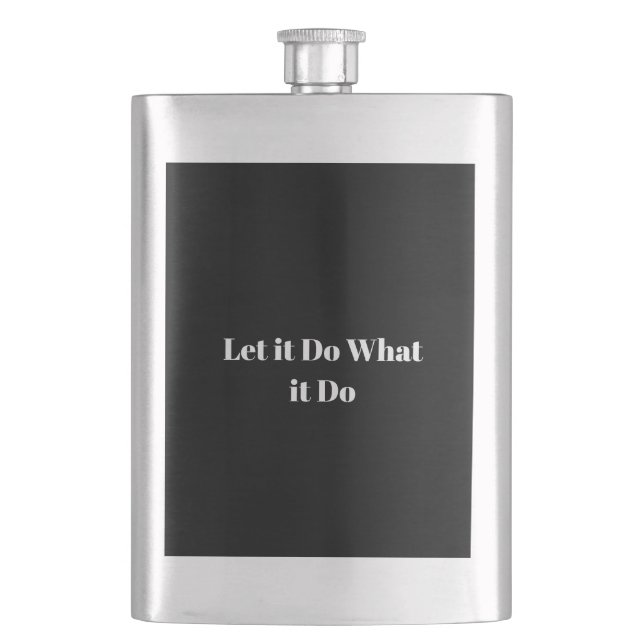Bourbon Klassisk Flask Fickplunta (Framsidan)