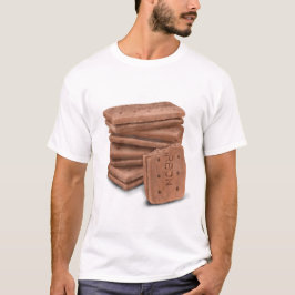 Bourbon ljusbrun T skjorta Shirt