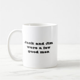 Bourbon lover black and white Coffee Mug Kaffemugg