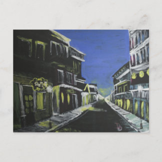 Bourbon Street 4 am Vykort