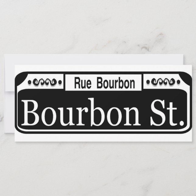 Bourbon Street Sign (Framsida)