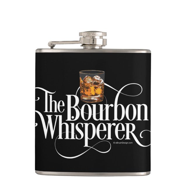 Bourbon Whisperer Hip-kolv Fickplunta (Framsidan)