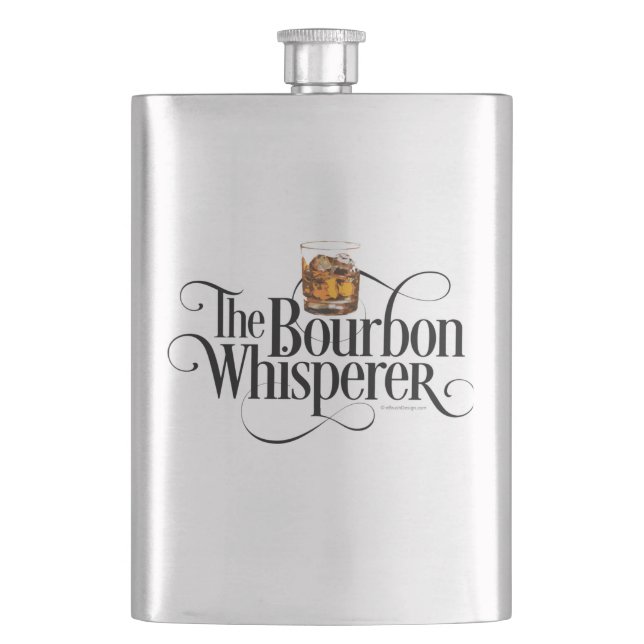 Bourbon Whisperer-kolv Fickplunta (Framsidan)