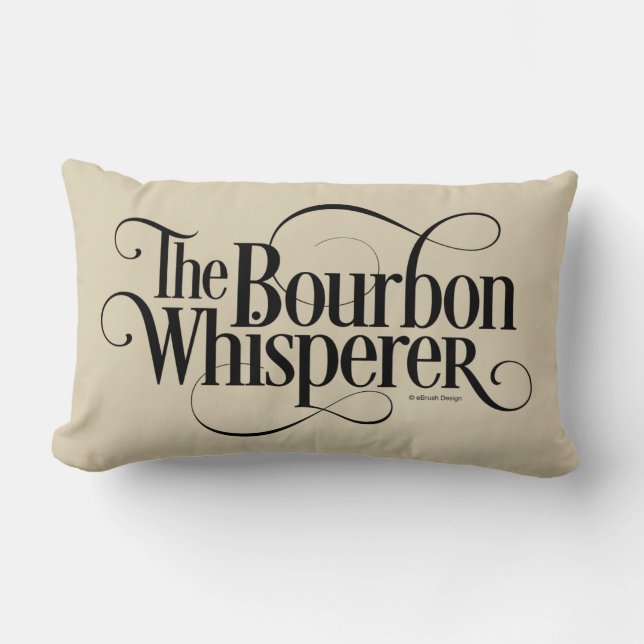 Bourbon Whisperer Lumbar Pillow Lumbarkudde (Framsida)