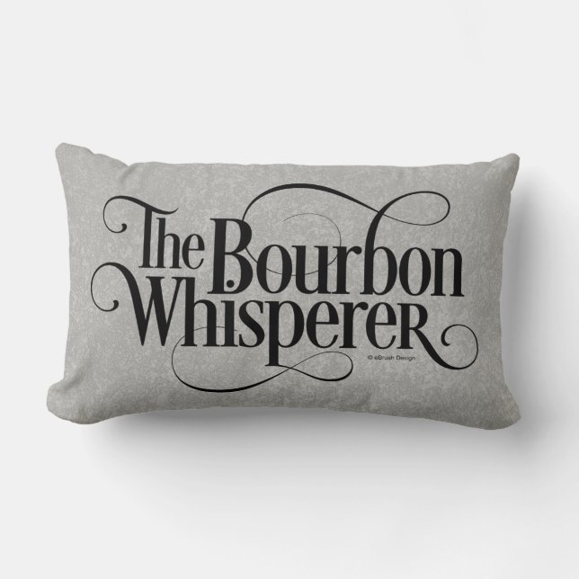 Bourbon Whisperer Lumbarkudde (Framsida)