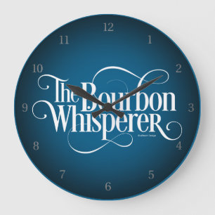Bourbon Whisperer Stor Klocka
