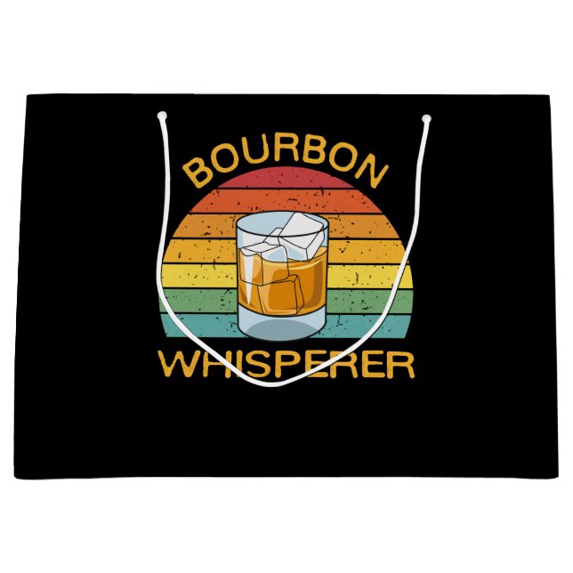 Bourbon Whisperer Whiskey Bourbon Drinking Gift (Framsidan)
