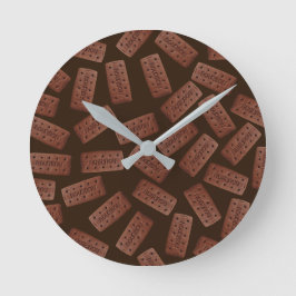 Bourbons Rund Klocka