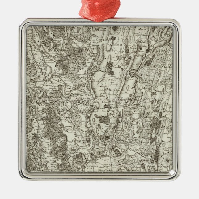 Bourgen Bresse Julgransprydnad Metall (Framsidan)