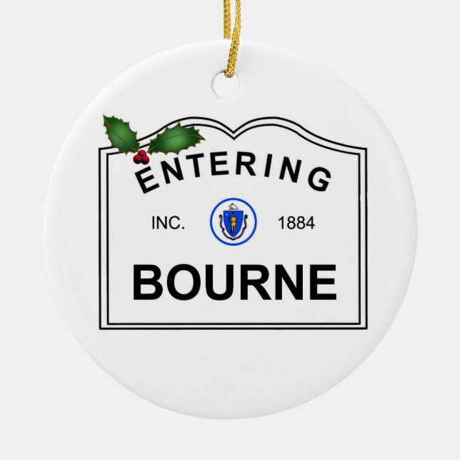 Bourne MORSOR Julgransprydnad Keramik (Framsidan)