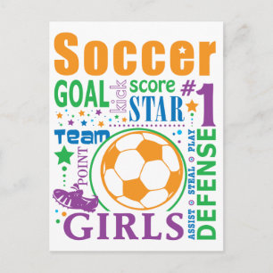 Bourne Soccer Vykort