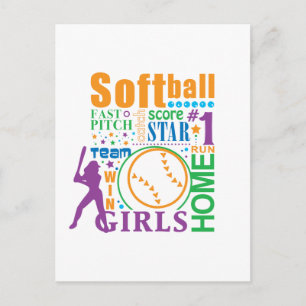 Bourne Softball Vykort
