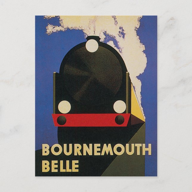Bournemouth Belle Vykort (Framsida)