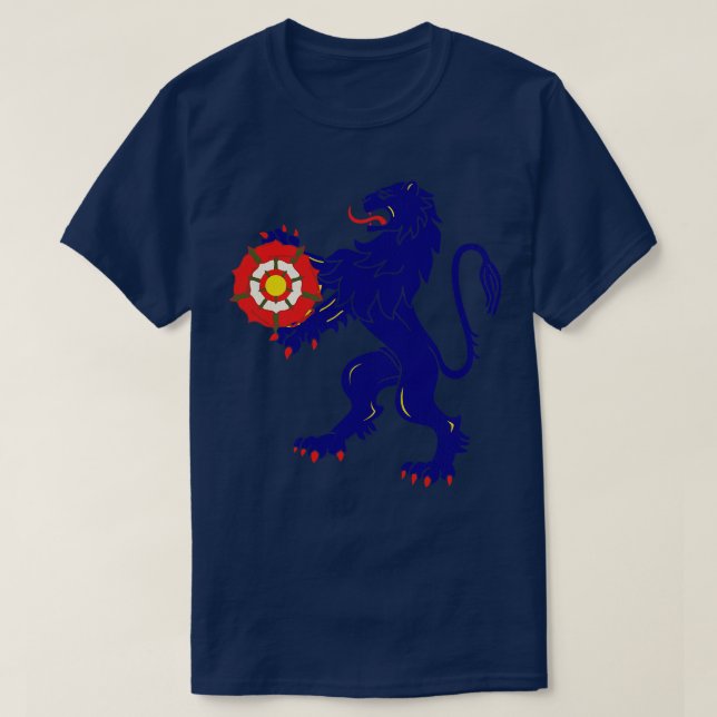 Bournemouth England Town Flagga T Shirt (Design framsida)