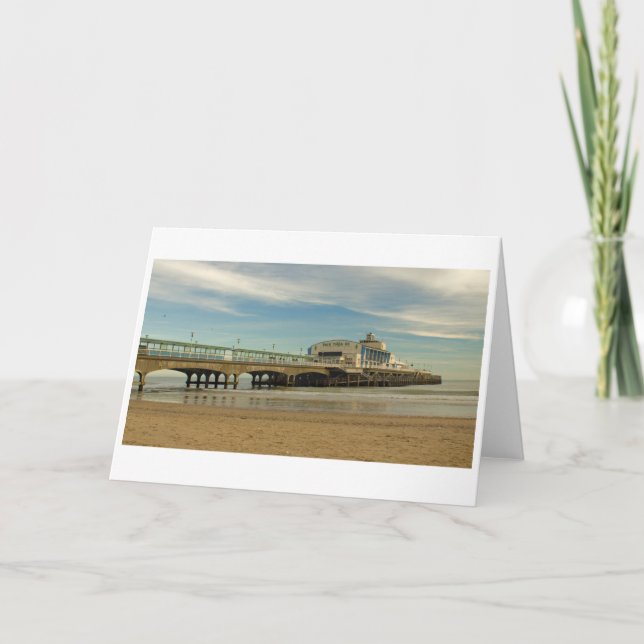 Bournemouth Greeting Card Kort (Framsida)