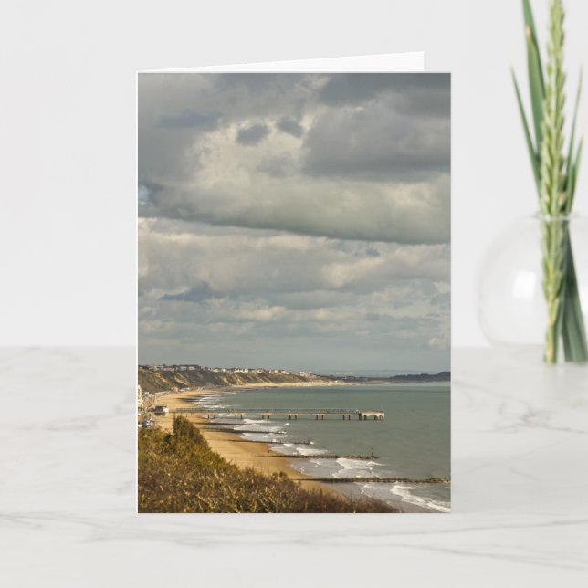 Bournemouth hälsningkort kort (Framsida)