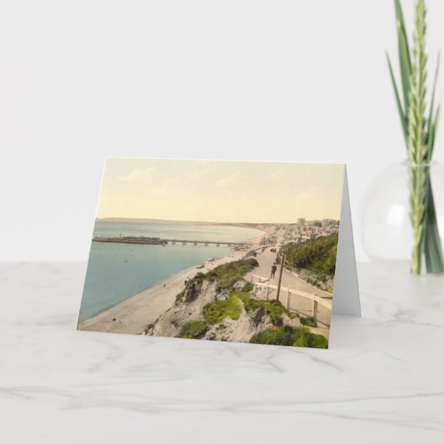 Bournemouth II, Dorset, England Kort (Framsida)