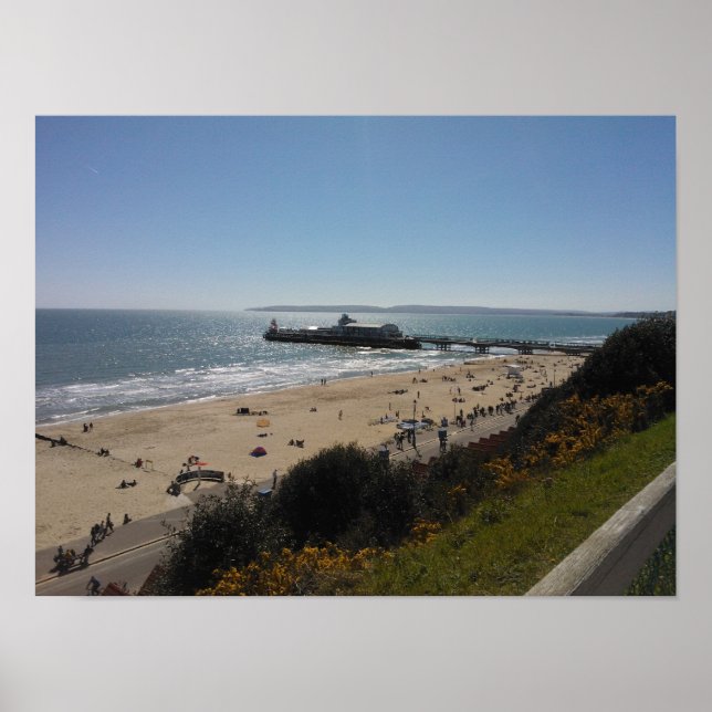 Bournemouth Pier Poster (Framsidan)