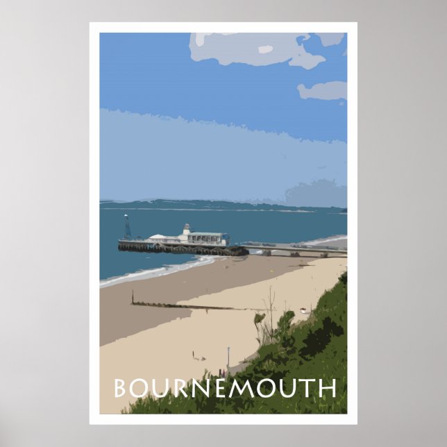 BOURNEMOUTH PIER POSTER (Framsidan)