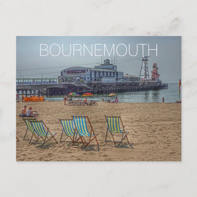 Bournemouth Vykort (Framsida)