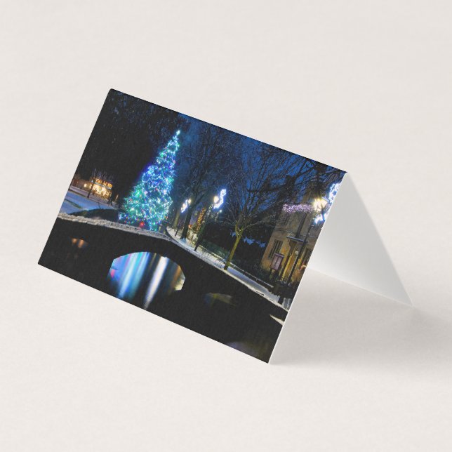 Bourton på Vatten-Julgran-trösklarna Kort (Framsida)