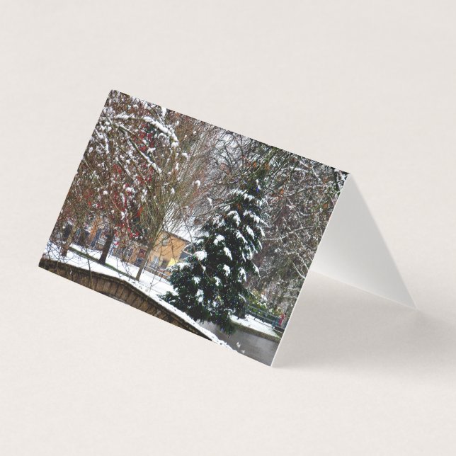 Bourton på Vatten-Julgran-trösklarna Kort (Framsida)