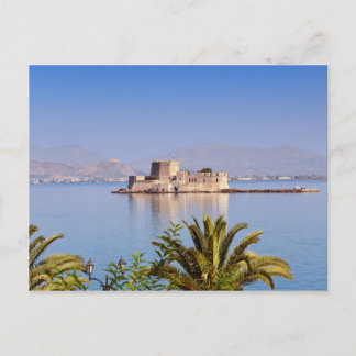 Bourtzis slott i Nafplio-bukten Vykort