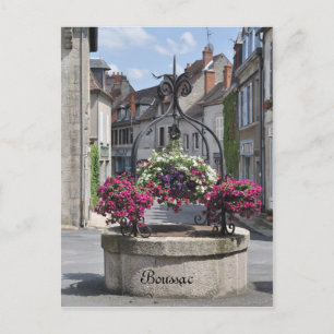 Boussac, Creuse, Frankrike-vykort Vykort