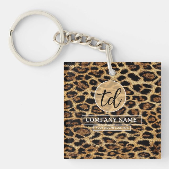 Boutique Branding Leopard Skin Beauty Industry (Framsidan)