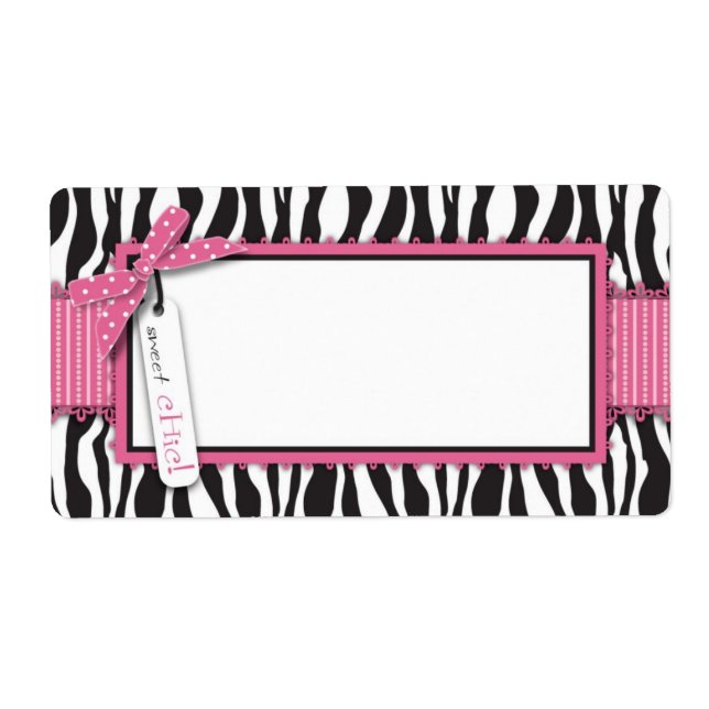 Boutique Chic Cupaka Namn bricka Fraktsedel (Framsidan)