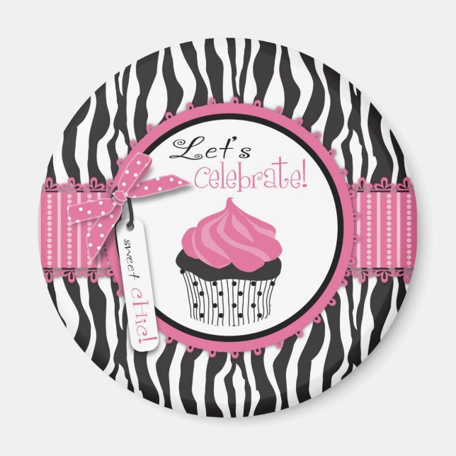 Boutique Chic Muffinss Magnet (Framsidan)