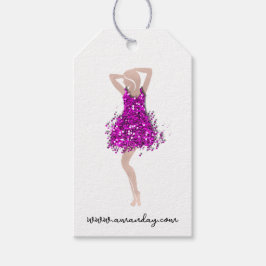 Boutique Clothing Pris Product Description QRCode Presentetikett