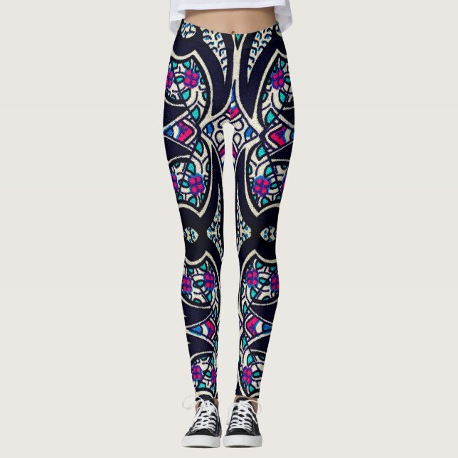Boutique Design Digital Art Leggings (Framsida)