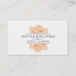 Boutique Flowers | Elegant, klassisk Visitkort